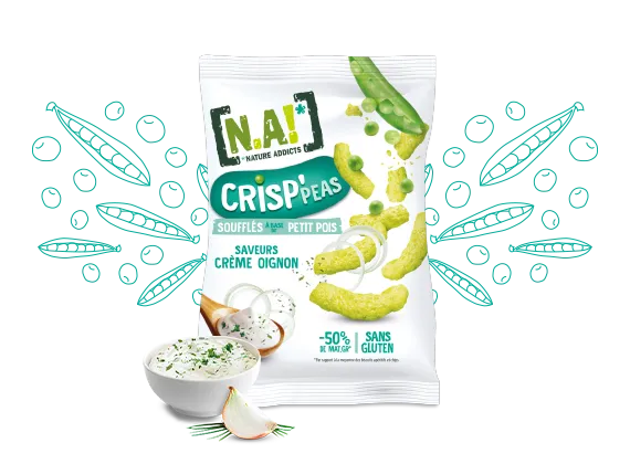 n-a-crisp-peas-crackers-de-pois-souffl-s-cr-me-oignon-50g image 1