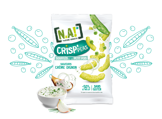 n-a-crisp-peas-crackers-de-pois-souffl-s-cr-me-oignon-50g image 1