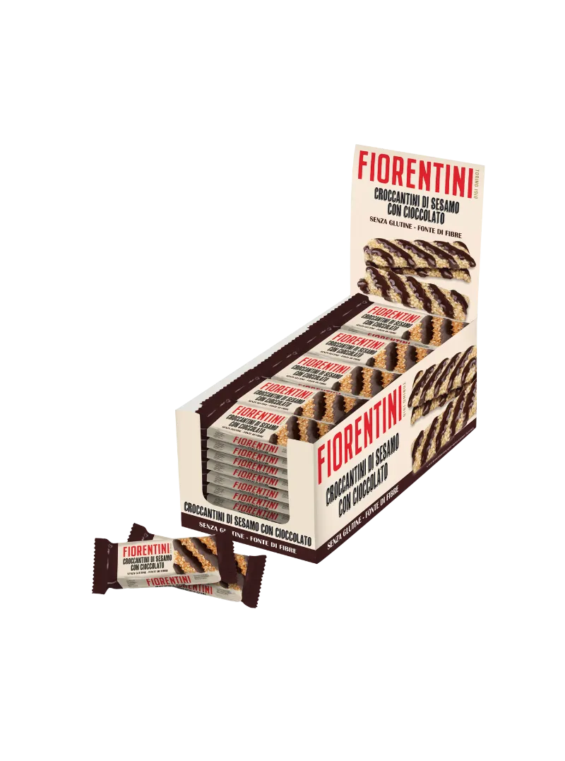 fiorentini-croccantini-di-sesamo-con-cioccolato-24-x-60g-snacks-s-same-chocolat image 1