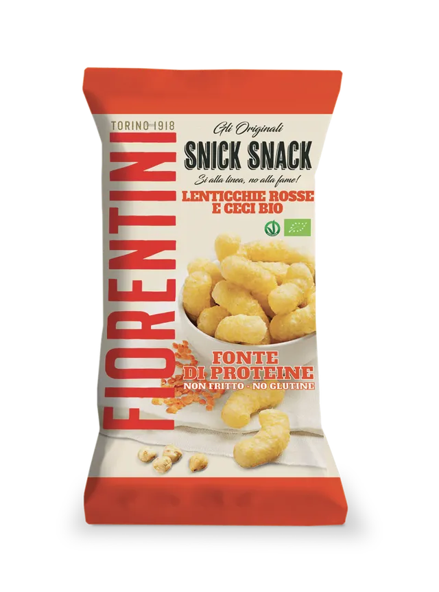 fiorentini-snick-snack-bio-cornetti-riz-lentilles-rouges-et-pois-chiches-45g image 1