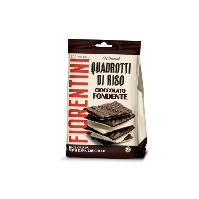 fiorentini-quadrotti-de-riz-au-chocolat-noir-crackers-sucr-s-80g image 1