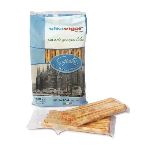 vitavigor-il-gusto-grissini-sans-sel-ajout-zigzag-250-g image 1